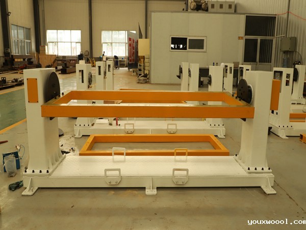 青岛赛邦生产的焊接变位机展示