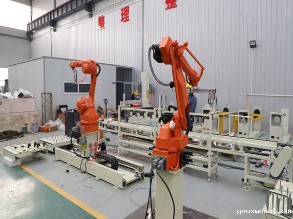 青岛赛邦生产的码垛机器人图